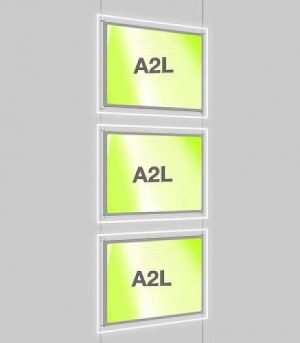 Landscape LED Light Window Pocket Display Kit Triple A2 (6202715)