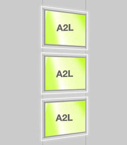 Landscape LED Light Window Pocket Display Kit Triple A2 (6202715)