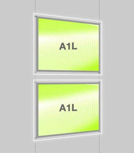 Landscape LED Light Window Pocket Display Kit Double A1 (6203115)