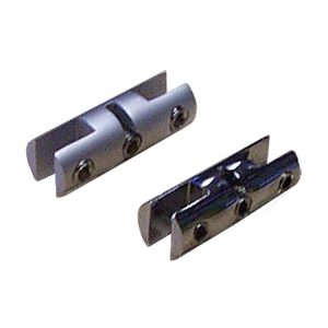 Vertical Double 3mm Mini Clip Chrome (7231609)