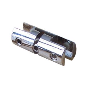 Double Chrome Vertical 8mm Panel Clip (7231210)