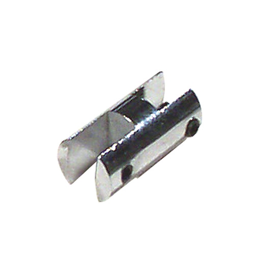 Double Vertical Rod Clip Chrome (9536210)