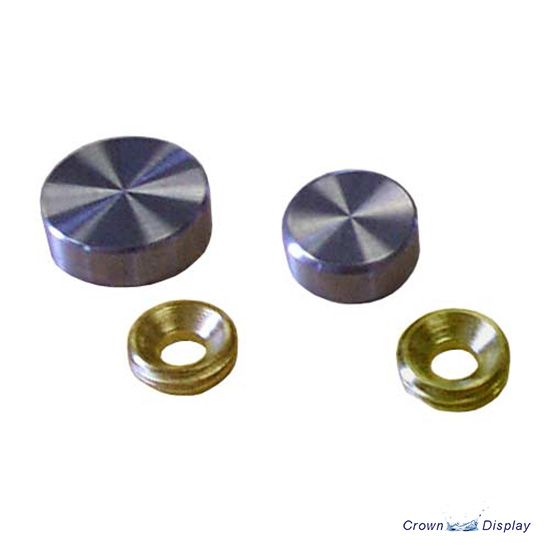 Screw Head Covers Satin 19mm (5031311)